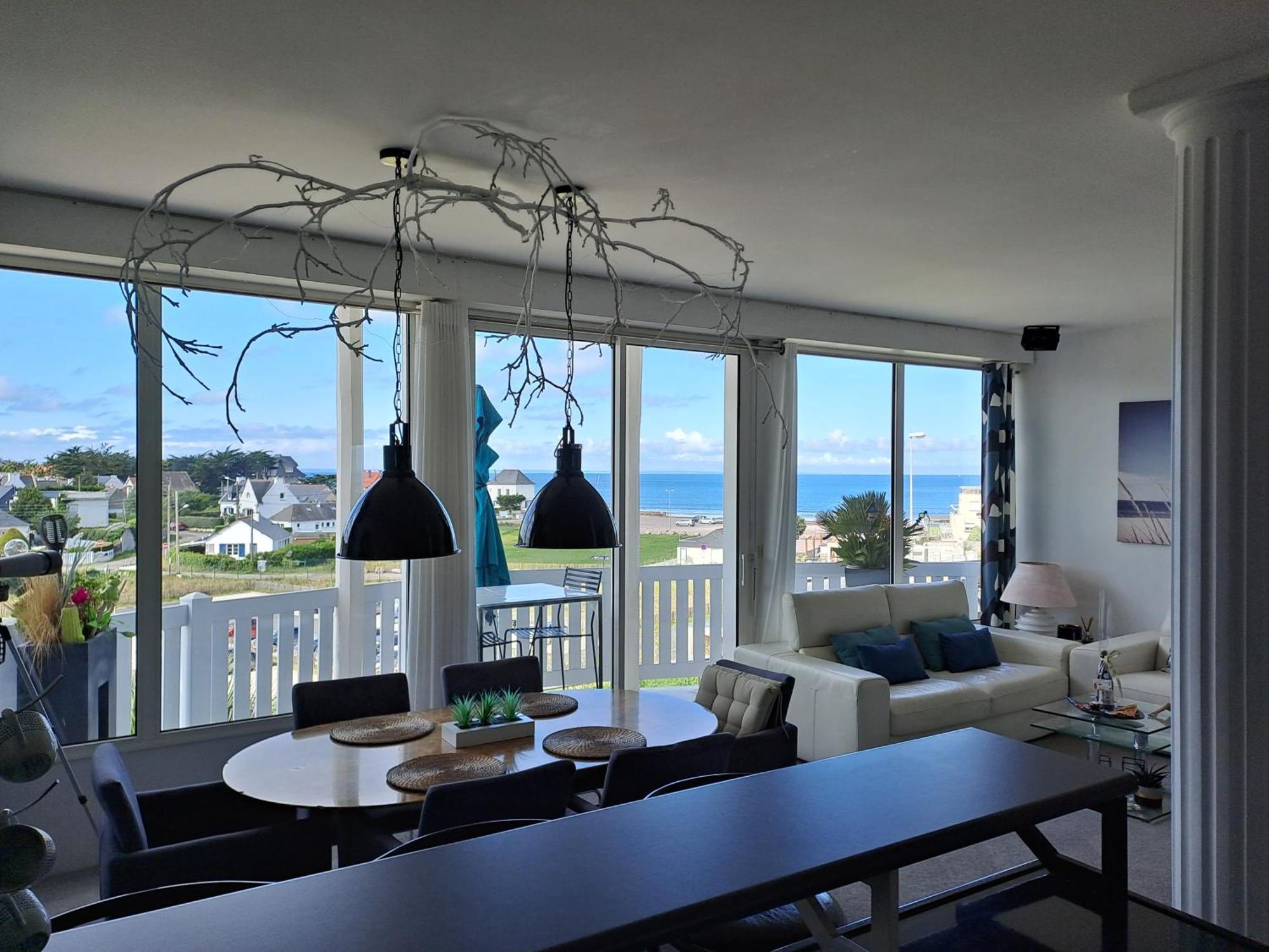 Grand Loft De 60M2 Tres Lumineux Tres Belle Vue Sur Mer Erquy Exterior photo